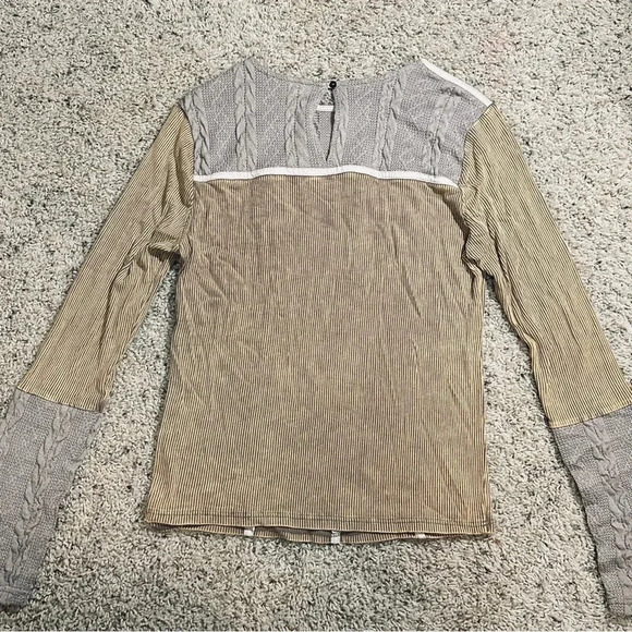 Women's Gimmicks Washed Rib Knit Top from Buckle Size L - Picture 3 of 6